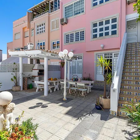 Casa Pink Flamingo Spacious Town Centre Villa Tavira Exterior photo